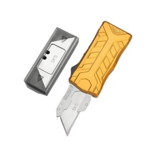 Doble caja de acción Cutter cúter hoja OTF cuchillo