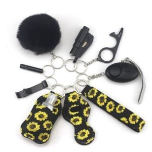 Defensa personal Keychain Popular Autodefensa 10-Piece Set