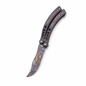Balisong mariposa táctico combate de entrenamiento