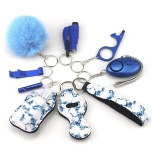 Defensa personal Keychain Popular Autodefensa 10-Piece Set