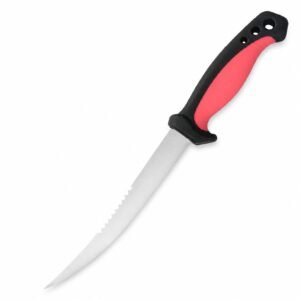 Cuchillo de pesca de acero inoxidable de 6,5 pulgadas para la pesca del mar y la pesca al aire libre