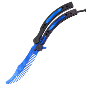 Balisong mariposa Comb Peripheral mariposa entrenamiento cuchillo Lanzamiento de cuchillos