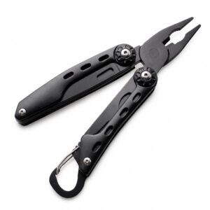 Alicates portátiles multi-herramienta de acero alicates plegables cuchillo exterior multifunción alicates