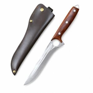 Anillo de cuchillo de deshuesar forjado a mano