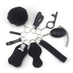 Defensa personal Keychain Popular Autodefensa 10-Piece Set