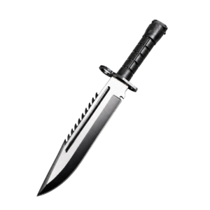 Cuchillo de cuchilla fija de tigre de la guerra de dientes