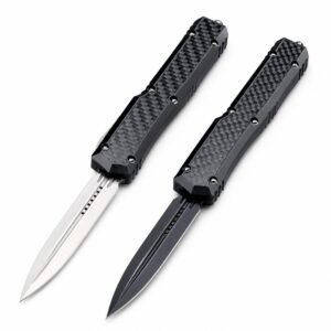Cuchillo de cuchilla fija de hormiga oscura