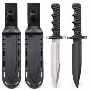 Quebec Dos cuchillo de cuchilla fija al aire libre