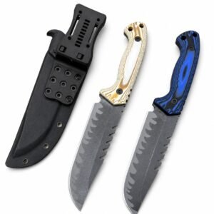 Cuchillo de cuchilla fija interceptor de bajo
