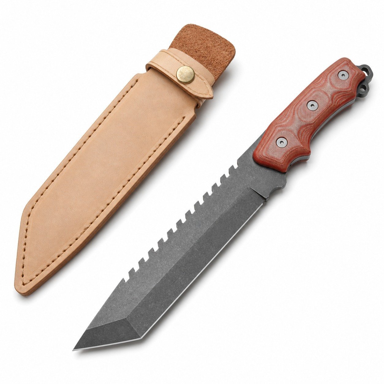 48781-main-white-clean.jpg Cuchillo de cuchilla fija de acero táctico de vanguardia