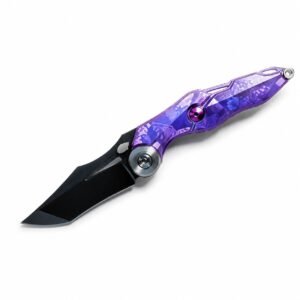 Future Mecha M390 Ultra Lente DLC óptico Aleación de titanio cuchillo plegable