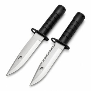 M9/D80 Cuchillo de cuchilla fija integrado de quilla recta