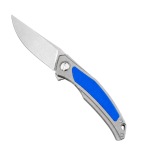 Cuchillo plegable de oso de la cabeza cuántica