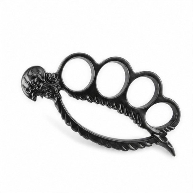 51908-main-white-clean.jpg Dormir Belleza Latón Nudillos Artes Marciales Pulsera Cuatro Dedos Nudillos de Latón