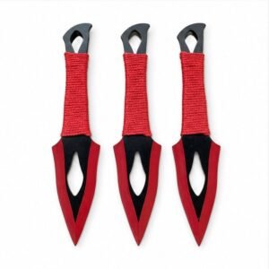 Práctica de lanzamiento de cuchillo conjunto YF183 – 3 piezas, naranja