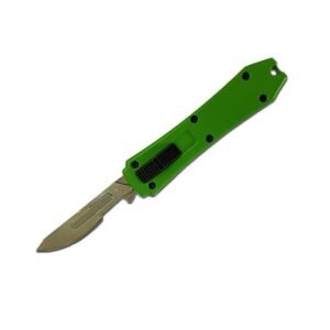 Cuchillo de Utilidad de escalpelo con 10 cuchillos caja verde