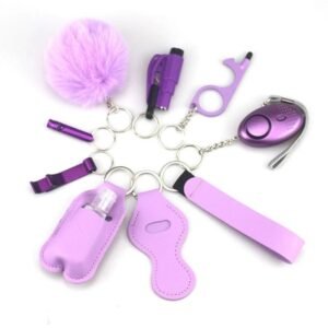 Defensa personal Keychain Popular Autodefensa 10-Piece Set
