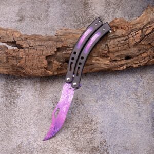 Balisong mariposa táctico combate de entrenamiento