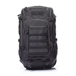 Mochila de montaña impermeable al aire libre mochila táctica con casco