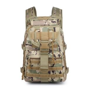 Mochila deportiva Camuflaje militar al aire libre Montañismo táctico Mochila