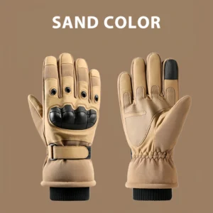 Guantes tácticos de invierno cálidos e impermeables