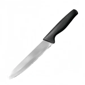 Cuchillo dentado de acero inoxidable