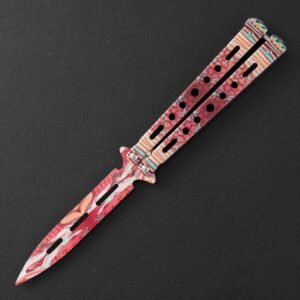 cuchillo mariposa cuchillo mariposa cuchillo sin afilar cuchillo de mariposa de todo el esteel cuchillo de afilado cuchillo plegable cuchillo mariposa entrenamiento cuchillo