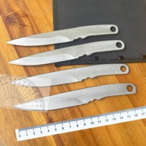 Práctica de lanzamiento de cuchillo redondo