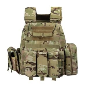 Chaleco táctico de camuflaje de ropa de juego al aire libre chaleco deportivo al aire libre hombres y mujeres Oxford tela chaleco táctico
