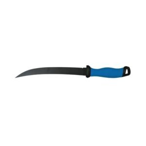 Mango suave Pp+tpr Mango suave de acero inoxidable cuchillos de pesca de corte de acero inoxidable